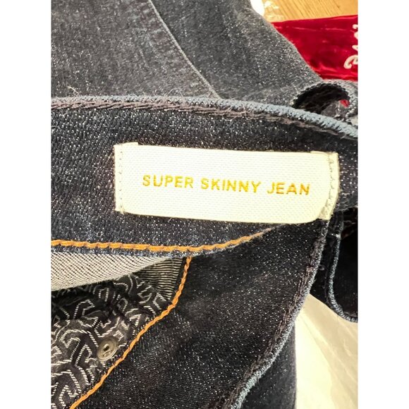 Tory Burch Super Skinny Mid rise Jean - Size 30 - Picture 9 of 10